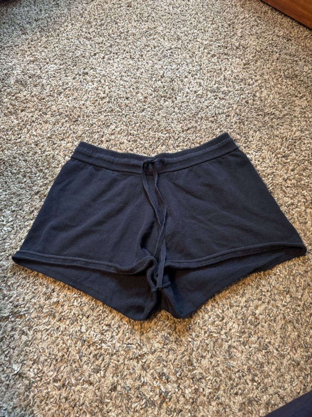 Banana Republic Black Knit Drawstring Shorts